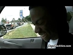 BlacksOnBoys - Interracial Bareback Hardcore Gay Fuck Video 17