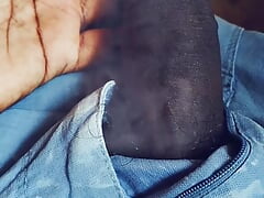 Black Cock massage and masturbation