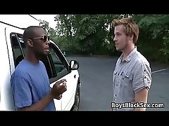 Blacks On Boys - Skinny White Gay Boy Fucked By BBC 21