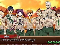 Game: Friends Camp, Episode 25 - Keitaro is acquitted (Russian voice acting)