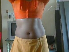 #BellyBeauty KRITHI Sexy Navel Tease in Saree & Petticoat