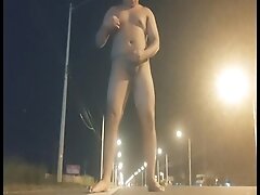 Rica Eyaculacion Nocturna desnudito en La Calle