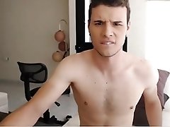 Colombian Handsome Boy Fucks His Big Ass & Cum On Cam