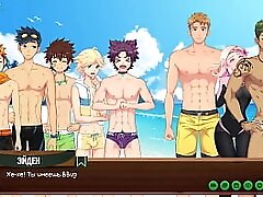 Game: Friends Camp, Episode 11 - Swimming lessons with Namumi (Russian voice acting)