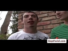 Bukkake Boys - Gay Hardcore Sex from www.GayzFacial.com 27