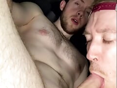 Sucking Passengers Hard Cock And Swallowing Cum