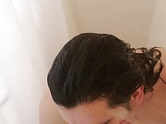 WOW! STRAIGHT PETITE BIG COCK FEMBOY SHOWERS- FAMILY THERAPY