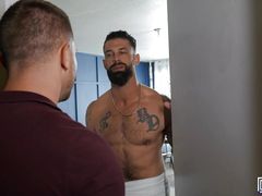 Alpha Wolfe Begs His Hot Friend Johnny Donovan To Fuck His Tight Ass Until They Both Reach Orgasm - MEN