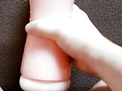 Fucking hot pink flashlight.