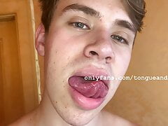 Tongue Fetish - Adam Awbride and Jacob Booker Tongue Video