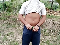 Indian Gay Outdoor masturbate