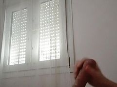 Young guy masturbates his small cock  #14