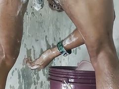 Bathing time masturbation Kiya