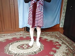 HOT FEMBOY BIG BUTT COLLEGE TEEN GIRLY DRESSED CUTE MODEL CROSSDRESSER KITTY AT HOME TRYING DRESSED AND MAKING SEXUAL PERFORM