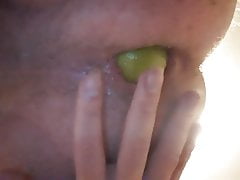 Lime in Gay Twinks Ass - Anal fun with fruits