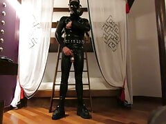 extreme nipple torture fully Rubbered and Buffalos and Mask