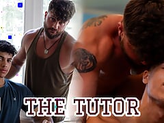 The Tutor - Heath Halo Tutors Jordan Haze on Math and Anatomy, Jordan Is Being Bratty and Gets His