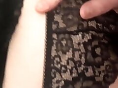 Smooth ass femboy gets ass spanked hard