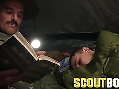 ScoutBoys - Austin Young fucked outside in tent by older