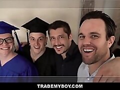 Two Twink Stepson&#039_s Swap Orgy With Stepdad&#039_s On Graduation Night - Harvey Sid, Rocky Vallarta, Marco Bianchi