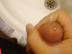 gay boy Masturbation Bathroom
