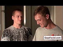 Bukkake Boys - Gay Hardcore Sex from www.GayzFacial.com 14