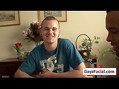 Bukkake Boys - Gay Hardcore Sex from www.GayzFacial.com 13