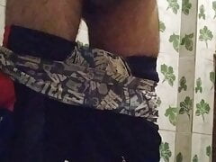 Desi Indian boy showing his private parts in Bathroom, sexy hot boy fucking video reveal. Sex is life, want girl for fuc