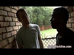 Blacks On Boys -Hardcore Bareback Interracial Gay Fucking Porn Stream 02