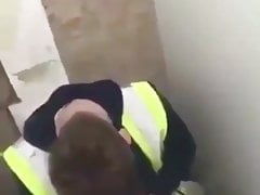 Sexy boy gets spied on while he masturbates in the bathroom