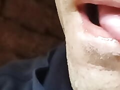 Hard smart bedroom mouth slit