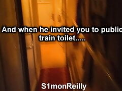 "Straight Turned Gay in Public Train Toilet" Captions Roleplay Outdoor Cruising