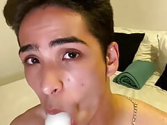 Delicious Twink Gives You a Blowjob