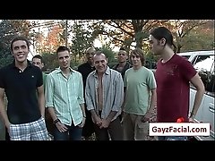 Bukkake Boys - Gay Hardcore Sex from www.GayzFacial.com 03