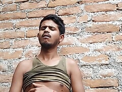 Indian boy BDSM cock massage