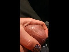 Uncut Play and Jacking Off My Hypocock Till I Cum in SlowMo