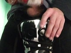 Jerk in my Adidas Jeremy Scott with Alpinestars Gloves