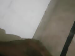Alone men in home doing blowjob