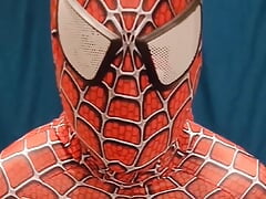 Spiderman's BIG COCK on the movie set of Spidey's Web's part 2...  Spiderman Super Hero