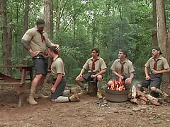 TWINKPOP - A Group Of Scouts Meets In The Middle Of The Woods To Have An Orgy With Their Scout Leader
